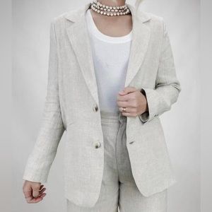 Tags-On Lucy Paris Linen Blazer